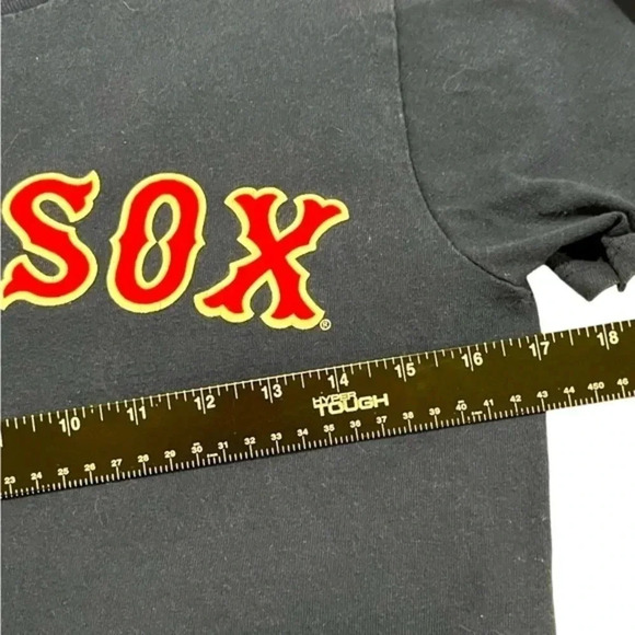 🍀 2/$22 Boston Red Sox Sandoval Blue Red T Shirt Mens size small - Picture 4 of 6